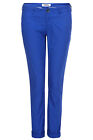 O Neill Sue Pants Damen Hose Stoffhose Chino Freizeithose reine Baumwolle blau