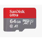 Speicherkarte 64GB SanDisk Ultra microSDXC 140MB/s +Adapter