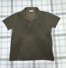 polo stone island slimfit marrone