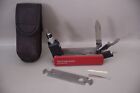 Victorinox Swiss Army SportRatchet Multi Tool Complete Tweezers Toothpick Case