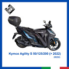 Telo coprigambe termoscudo TUCANO per scooter KYMCO AGILITY S impermeabile