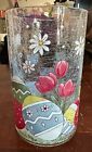 Yankee Candle Company Easter Crackle Glass Vase