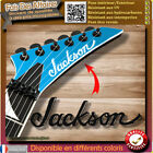 sticker autocollant Jackson GUITAR HEADSTOCK rock decal restauration