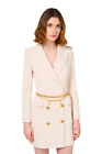 Robe-Manteau in Crêpe Stretch con Cintura Elisabetta Franchi AB65746E2-193