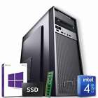 Computer fisso Intel quad core 8gb ram DDR4 ssd 1tb Windows 10 con licenza WiFi