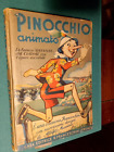 PINOCCHIO animato Mussino Franceschini 1943 prima edizione