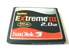 2GB Compact Flash Card Extreme III ( 2 GB CF Karte ) SanDisk gebraucht