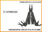 Pinza Leatherman Wave plus black 17 funzioni