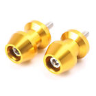 6mm Swingarm Sliders Spools For Yamaha Yamaha VMAX All Year Universal Gold