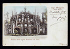 ISOLA BELLA VERBANIA CARTOLINA GIARDINO DELLA VILLA BORROMEO LA VASCA FP VG 1901