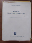 ΑΝΤΟΝΙΟ CIANFLONE L APPALTO DI OPERE PUBBLICHE GIUFFRE EDITORE 1985