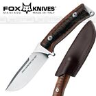 Knife Coltello Bushcraft FOX KNIVES MANIAGO FX-131 DW Caccia Survivor + Fodero