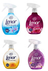 Lenor Spray Rimuove Le Pieghe Senza Stirare Profumatore per Tessuti Bucato 4 pz