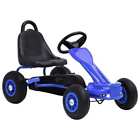 Go Kart a Pedali con Pneumatici Blu