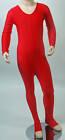 Lycra Catsuit Long Sleeve Plain Front - Ballet Colours (#VIKKI)