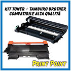 Toner + Tamburo Compatibile Per Brother DCP7055 DCP7055W DCP7057 DCP7065DN