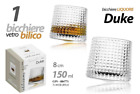 BICCHIERE LIQUORE BIBITA Vodka Bicchierino Shot AMARO Tequila BILICO 150 ML 8CM