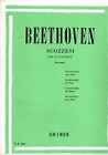 Beethoven scozzesi per pianoforte spartiti revisione montani