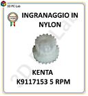 INGRANAGGIO KENTA  RINFORZATO NYLON MOTORIDUTTORE STUFA PELLET K9117153 5 rpm