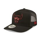 New Era Cap Men s NBA Chicago Bulls Team Foil Logo Black Snapback Trucker Hat