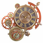 Astronomical Steampunk Wall Mechanical Gears Clock