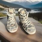 Leather Crown Sneaker Camouflage Muster 45