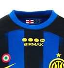 Sponsor Nike Air Max Dn Termoadesivo Giallo x Maglia Calcio Kit Inter Home 23/24