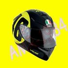 CASCO LINEA SPORT AGV K-3 SV  BOLLO 46 BLACK / YELLOW  CON VISIERINO PARASOLE