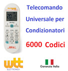 TELECOMANDO UNIVERSALE PER SHARP CONDIZIONATORE CLIMATIZZATORE D ARIA