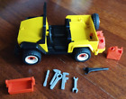 Playmobil 3437 Jeep gialla usata con accessori