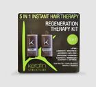 KERATIN STRUCTURE TRATTAMENTO RIGENERANTE CAPELLI THERAPY KIT 5 IN 1 (2x10ml)