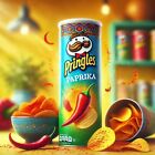 Pringles Paprika Snack a Base di Patate - 175gr