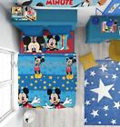 Completo lenzuola singolo Disney cotone minnie topolino advengers spiderman