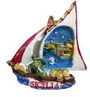 Italia - Sicilia - frigo calamite frigorifero souvenir magneti