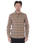 Camicia Burberry Shirt SIMPSON Uomo Beige 8020966 Tg. L