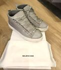 Boxed Balenciaga Arena High Trainers grey