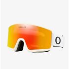 Oakley target line S matte white fire iridium maschera ski snowboard sci new