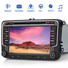 7" Autoradio Stereo 2Din GPS Bluetooth DAB+ Navi Per Golf 5/6 Seat Skoda Tiguan