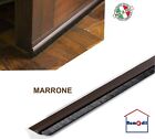 Parafreddo paraspifferi adesivo sottoporta PVC rigido con spazzola cm 100 x 4 h