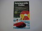 advertising Pubblicità 1980 GOMMONE ZODIAC