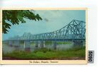 Mississippi River Bridges Memphis & West Memphis Postcard