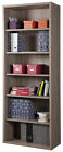 Libreria modulare armadiatura ufficio mobile rovere tartufo LB4801 L82h217p36