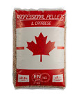 PELLET CANADESE PROFESSIONALE DA RISCALDAMENTO DI ABETE ROSSO 80% + ABETE B..