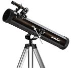 Skywatcher Astrolux 76 mm Öffnung Newton Einsteiger Teleskop, SKN767AZ