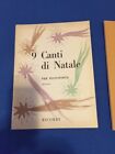 9 CANTI DI NATALE  - MONTANI - SPARTITO MUSICALE PER PIANOFORTE - ED. RICORDI