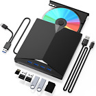 Lettore Masterizzatore CD DVD Esterno, PC Portatile Unità Esterna USB 3.0 Type-C