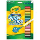 Crayola Super Tips Washable Markers 20/Pkg-Assorted Colors 58-8106