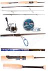 Combo Canna Pesca Spinning Viaggio Fly Spin + Mulinello Kaya + Filo Trota