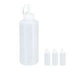 Flacone dosatore condimenti set 4 squeeze bottle ketchup salse cucina 1lt