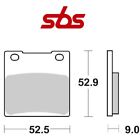 per SUZUKI RG Gamma (HM31A) 500 1985-1989 PASTIGLIE FRENO POSTERIORE SBS 556HF